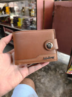 Jiahenberry Classic Button Closure Men’s Wallet