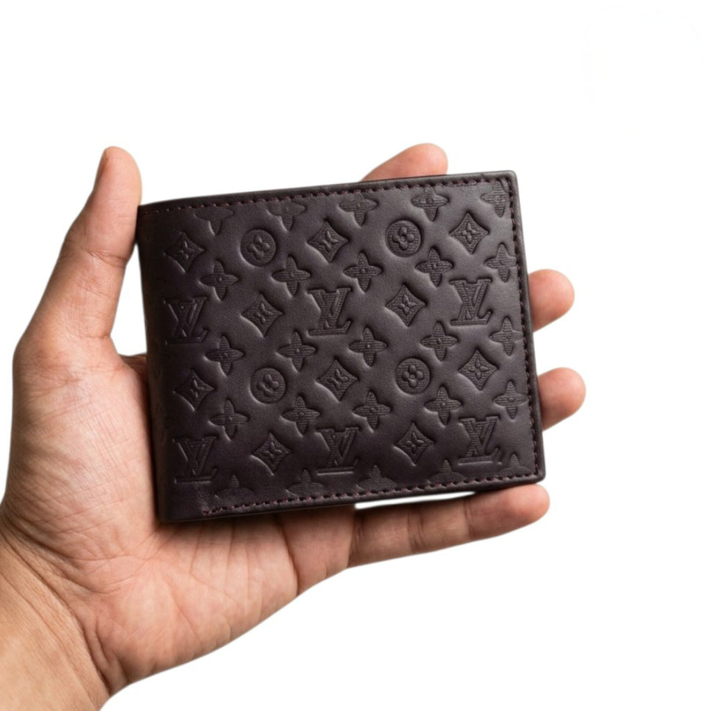 Monogram Pattern RFID Bifold Men’s Wallet